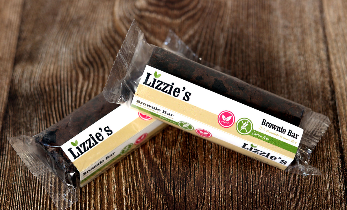 Individually Wrapped Gluten Free Vegan Brownies