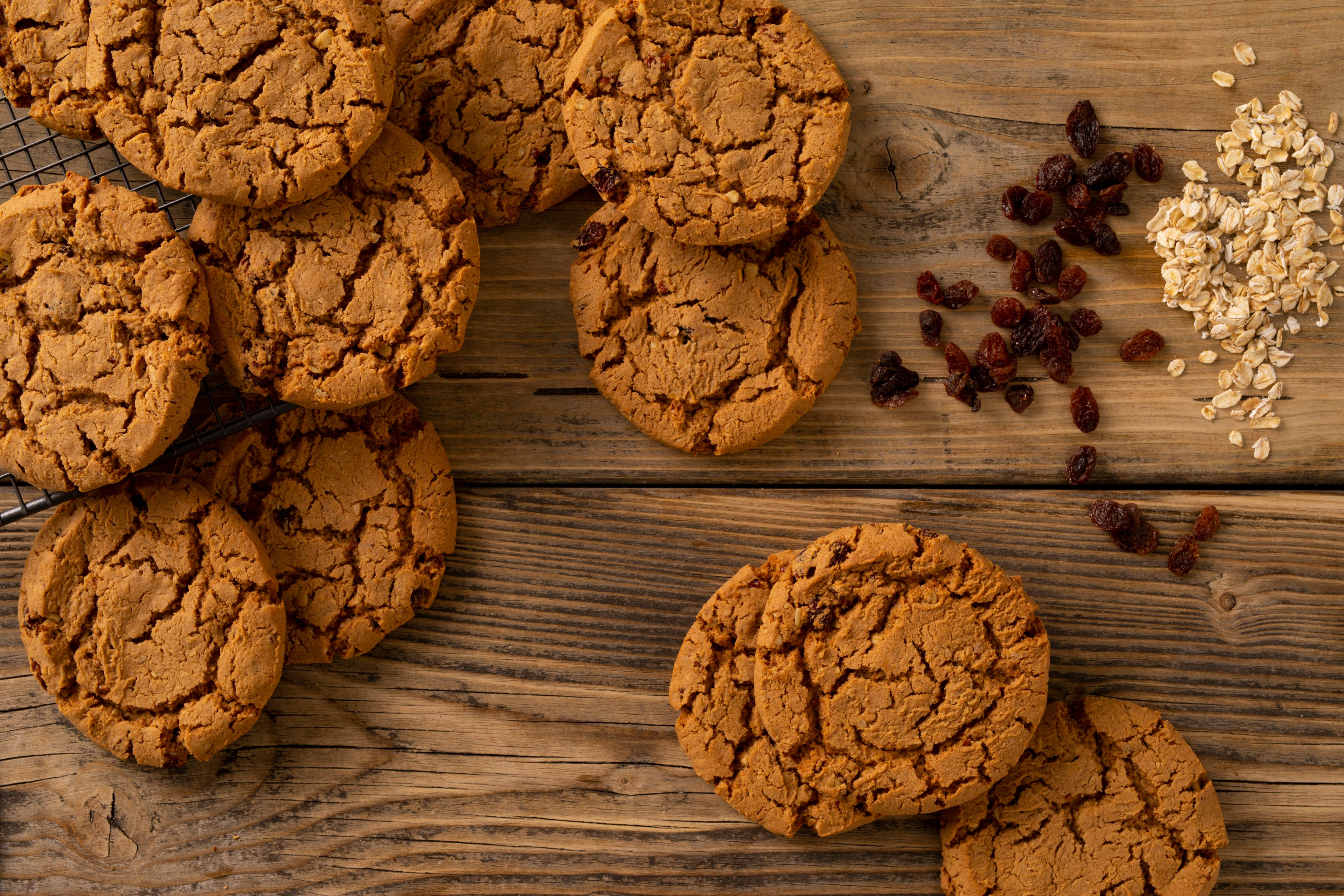 Oat & Raisin Cookies