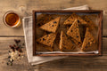 Vegan Gluten Free Granola Triangles