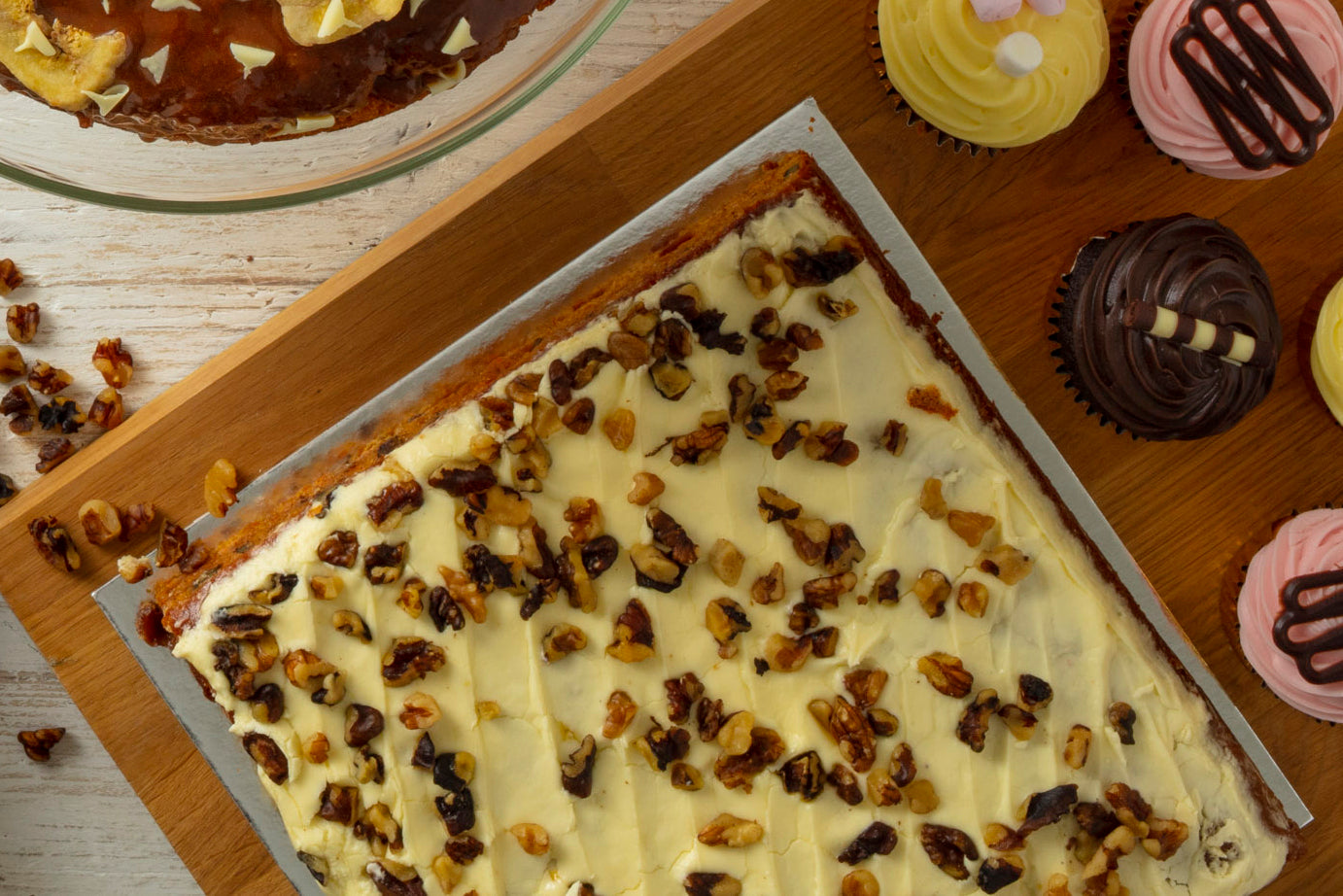 Carrot Square Cafe Cake